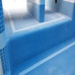 نمونه کار کاشی استخر|کاشی کار استخر |نصاب کاشی استخر