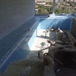 نمونه کار کاشی استخر|کاشی کار استخر |نصاب کاشی استخر