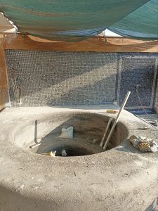 کاشی کاری استخر|نصاب کاشی استخر |سرامیک کار استخر